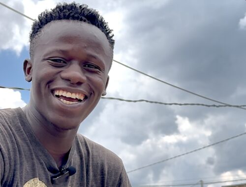 Julius Tamree, Gr&uuml;nder und Chef der Mashinani League im Slum Korogocho.