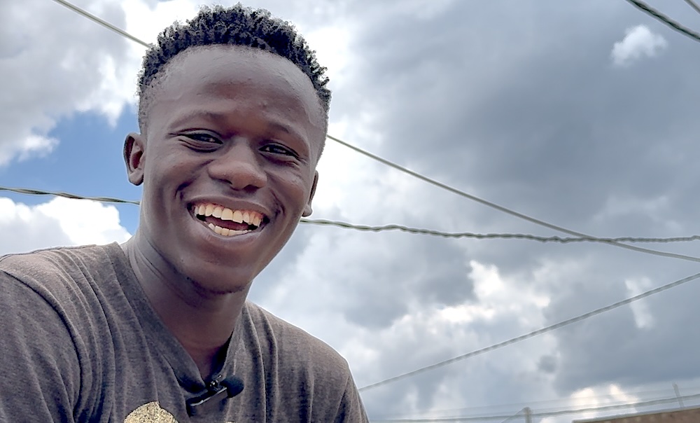 Julius Tamree, Gründer und Chef der Mashinani League im Slum Korogocho.